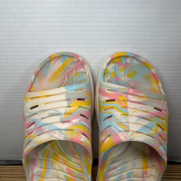 Hoka One One x Free People Ora Recovery Slide Luna Marbled Sandals Mens 10 main image 8